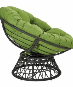OSP Home Furnishings - Papasan Chair - Green