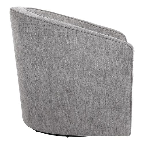 OSP Home Furnishings - Danica Swivel Chair - Smoke