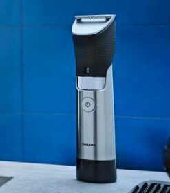 Philips Norelco - Series 9000 Ultimate Rechargeable Beard and Hair Trimmer - Steel