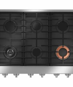 Café - 36" Built-In Gas Cooktop with 6 Burners - Matte Black