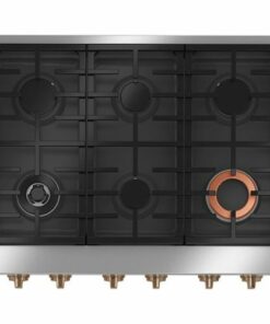 Café - 36" Built-In Gas Cooktop with 6 Burners - Matte White