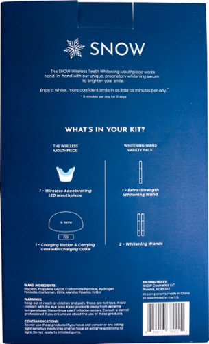 Snow - Wireless Teeth Whitening Kit - White