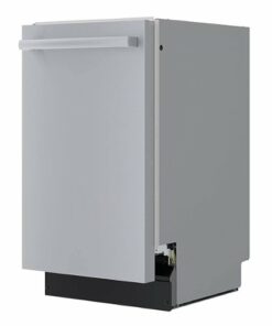 Bosch - 800 Series 18" Top Control Smart Built-In Dishwasher with 3rd Rack and 44 dBA - Silver