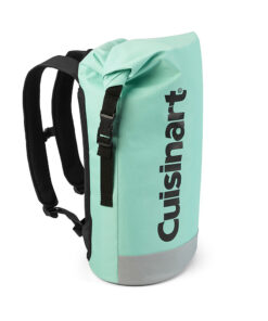 Cuisinart - 30-Can Thermal Insulated Roll Top Backpack Cooler - Turquoise