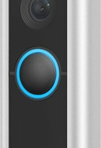 Ring - Video Doorbell Pro 2 Smart WiFi Video Doorbell Wired - Satin Nickel