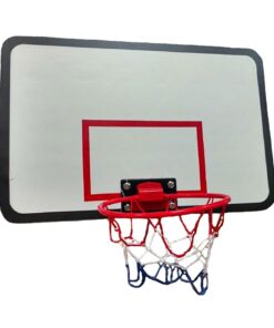 JumpKing - Universal Adjustable Trampoline Basketball Hoop w/ Basketball - Multi
