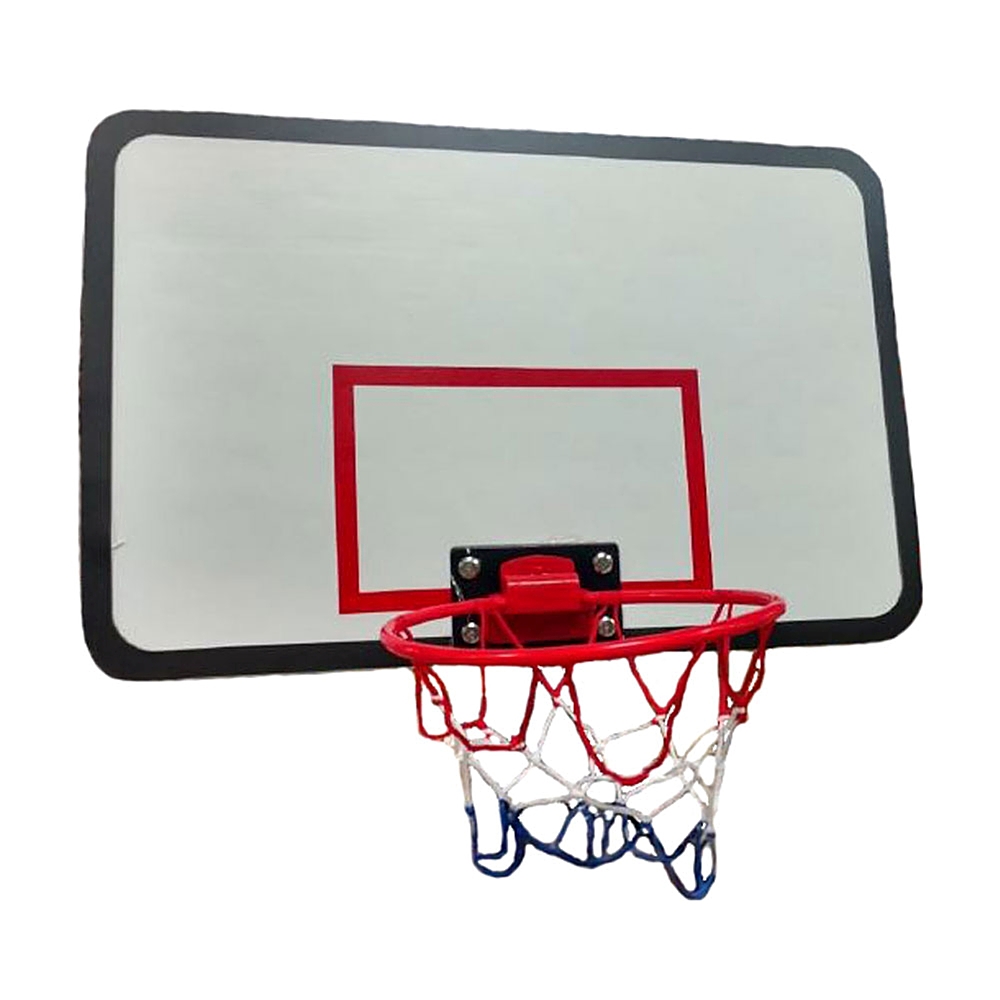 JumpKing - Universal Adjustable Trampoline Basketball Hoop w/ Basketball - Multi
