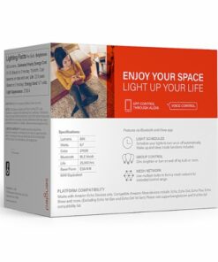 Sengled - Smart Bluetooth Mesh A19 LED Bulb (2-pack) - Soft White