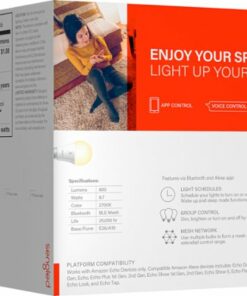 Sengled - Smart A19 LED 60W Bulbs Bluetooth Mesh Works with Amazon Alexa (4-pack) - Soft White