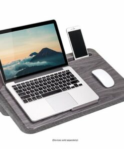 LapGear - Elevation Lap Desk for 17.3" Laptop - Gray Woodgrain