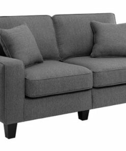 Serta - Palisades 61" Loveseat - Gray
