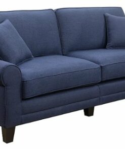 Serta - Copenhagen 73" Sofa - Navy Blue