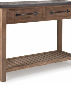 Click Decor - Eugene Console Table - Brown