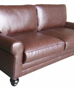 Serta - Copenhagen 73" Sofa - Chestnut Brown