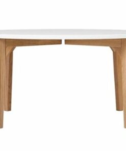 Universal Expert - Abacus Round Coffee Table - Oak and White