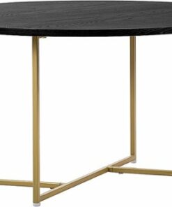 Elle Decor - Ines Round Coffee Table - French Black