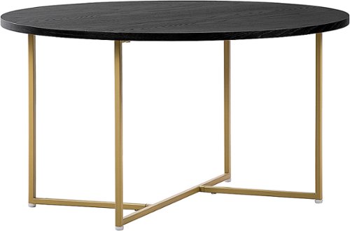 Elle Decor - Ines Round Coffee Table - French Black