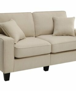 Serta - Palisades 61" Loveseat - Cream