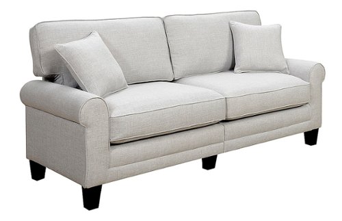 Serta - Copenhagen 73" Sofa - Light Gray
