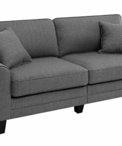 Serta - Copenhagen 73" Sofa - Gray