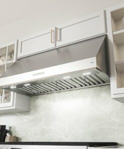 Zephyr - Tidal II 36 in. 700 CFM Wall Mount Range Hood with LED Light - Stainless steel