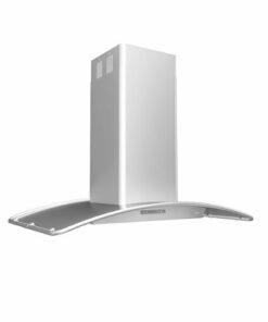 Zephyr - Milano 42 in. 700 CFM Island Mount Range Hood with LED Light - Stainless steel 0