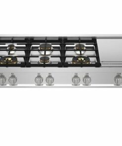 Bertazzoni - Master Series 48" Gas Rangetop 6 Burners plus electric griddle - Stainless steel