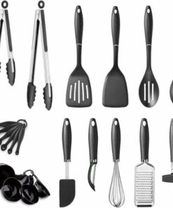 Cuisinart - 21-Piece Tool Utensil Set - Black