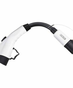 Lectron - Tesla to J1772 EV Adapter Charger for J1772 Electric Vehicle - White