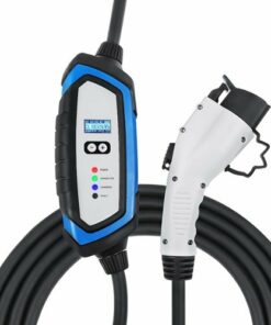 Lectron - 21' J1772 Electric Vehicle Charger with 32A EV NEMA 14-50 Plug - White