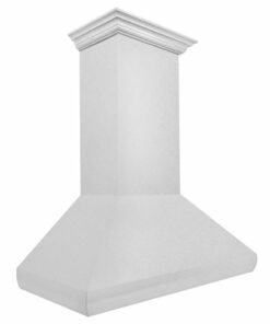 ZLINE - 48" Convertible Vent Wall Mount Range Hood in Fingerprint Resistant Stainless Steel (8687S-48) - Stainless Steel Look