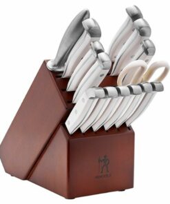 Henckels - Statement 15-pc Knife Block Set - White