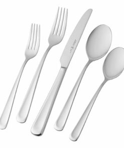 Henckels - Silvano 45-Piece Flatware Set - Silver