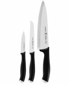 Henckels - Silvercap 3-pc Starter Knife Set - Black