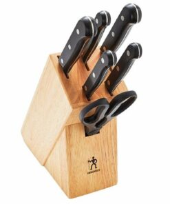 Henckels - Solution 7-pc Knife Block Set - Black