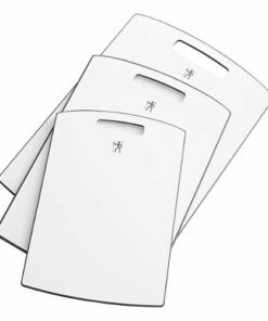 Henckels - 3-Piece Plastic Cutting Board Set - Grey
