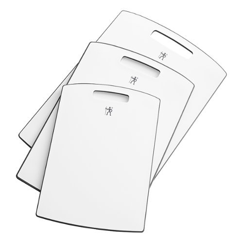 Henckels - 3-Piece Plastic Cutting Board Set - Grey
