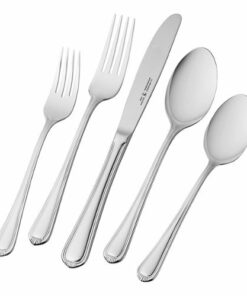 Henckels - Alcea 20-Piece Flatware Set - Silver
