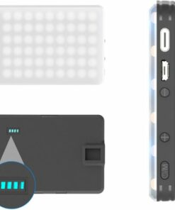 Digipower - The Achiever - Video Call Pro kit with 60 LED Light, Stand & Smartphone Holder - Black