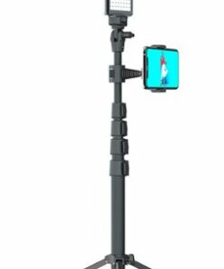 Digipower - PRO1 - 180 LED Light & Pro Stand Kit For Home, Studio, Content Creation & Vlogging - Black