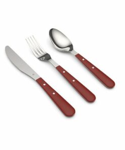 Ballarini - Avola 20-Piece Flatware Set - Ruby Red