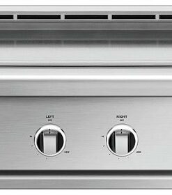 DCS by Fisher & Paykel - Series 9 Outdoor Natural Gas Griddle - Stainless Steel