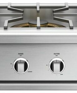 DCS by Fisher & Paykel - 24" Series 9 Power Burner, LP Gas - Stainless Steel