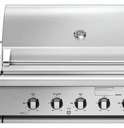 DCS by Fisher & Paykel - 48" Series 7 Grill with Integrated Side Burners, LP Gas - Brushed Stainless Steel