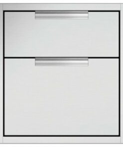 DCS by Fisher & Paykel - Tower Double Drawer - Brushed stainless steel