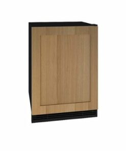 U-Line - 1 Class 5.7 cu. Ft Undercounter Glass Refrigerator in Integrated Solid, with Convection Cooling System. - Custom Panel Ready