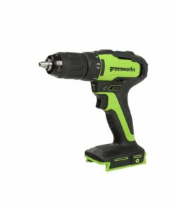 Greenworks - 24-Volt Cordless Brushless 1/2 in. Drill/Driver (2 x 1.5Ah USB Batteries, Charger and Bag)