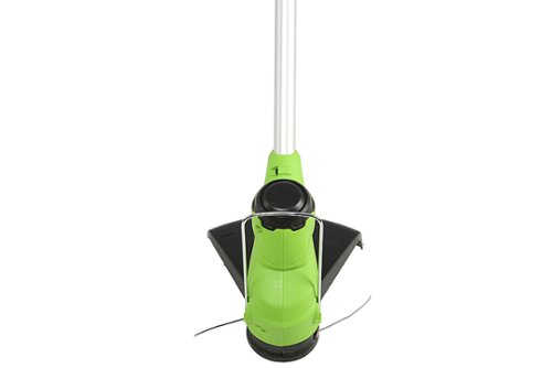 Greenworks - 24-Volt 12" Cordless TORQDRIVE String Trimmer/Edger (Battery and Charger Not Included) - Black/Green