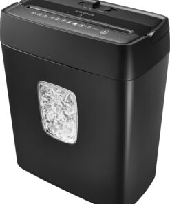 Insignia™ - 6-Sheet Crosscut Shredder - Black
