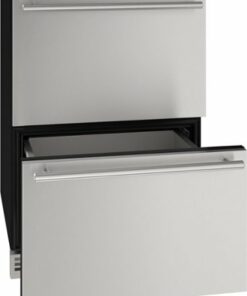 U-Line - 5.2 cu ft 1 Class 24” Refrigerator Drawers - Custom Panel Ready